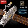 BLOKS 81102 non  MÔ-ĐUN LÕI THIÊN HÀ tỷ lệ 1:46 bộ đồ chơi xếp lắp ráp ghép mô hình China Aerospace Museum 1224 khối