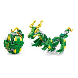 ZHI DELE DL-60107 60107 DL60107 non  RỒNG ROBBIE bộ đồ chơi xếp lắp ráp ghép mô hình The Egg Will Crack Trứng Sẽ Nở 130 khối