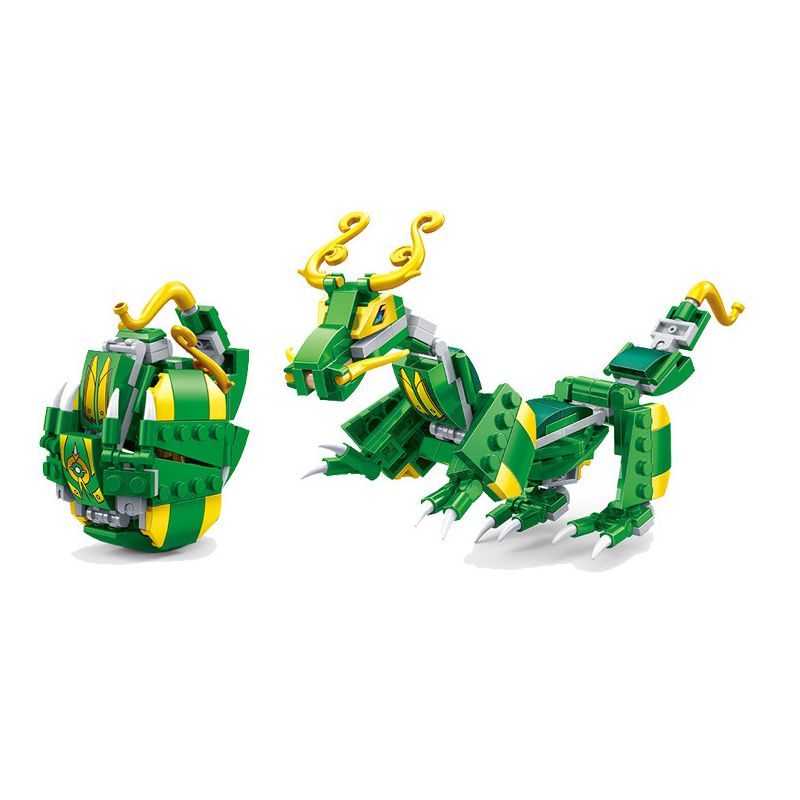 ZHI DELE DL-60107 60107 DL60107 non  RỒNG ROBBIE bộ đồ chơi xếp lắp ráp ghép mô hình The Egg Will Crack Trứng Sẽ Nở 130 khối