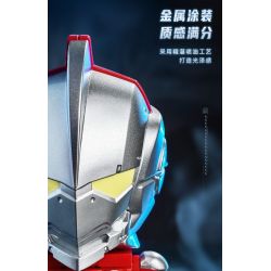KEEPPLEY K21002 21002 non  PHIÊN BẢN Q ULTRAMAN DI ĐỘNG bộ đồ chơi xếp lắp ráp ghép mô hình Movie & Game Phim Và Trò Chơi