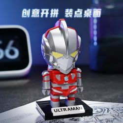 KEEPPLEY K21002 21002 non  PHIÊN BẢN Q ULTRAMAN DI ĐỘNG bộ đồ chơi xếp lắp ráp ghép mô hình Movie & Game Phim Và Trò Chơi