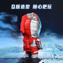 KEEPPLEY K21002 21002 non  PHIÊN BẢN Q ULTRAMAN DI ĐỘNG bộ đồ chơi xếp lắp ráp ghép mô hình Movie & Game Phim Và Trò Chơi