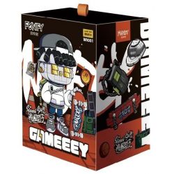 STUBBORN BOUNDARIES W9001 9001 non  ĐƯỜNG PHỐ GANZI TRƯỢT VÁN bộ đồ chơi xếp lắp ráp ghép mô hình GAMEEEY 661 khối