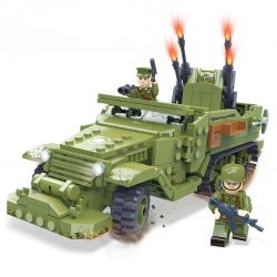 ZHI DELE DL-40001 40001 DL40001 non  XE PHÒNG KHÔNG BÁN DẪN M16 bộ đồ chơi xếp lắp ráp ghép mô hình 603 khối