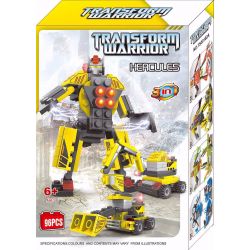 QIAO LE TONG TS30102 30102 non  THAY ĐỔI BIỆT ĐỘI SIÊU LÍNH bộ đồ chơi xếp lắp ráp ghép mô hình Creator Sáng Tạo