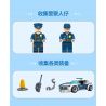 ZHI DELE DL-10005 10005 DL10005 non  CẢNH SÁT KIỂM TRA XE bộ đồ chơi xếp lắp ráp ghép mô hình POLICE 141 khối