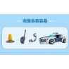 ZHI DELE DL-10005 10005 DL10005 non  CẢNH SÁT KIỂM TRA XE bộ đồ chơi xếp lắp ráp ghép mô hình POLICE 141 khối