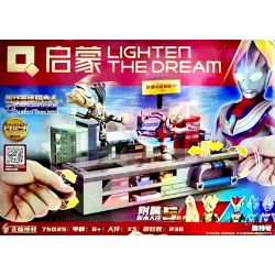 Enlighten 75035 Qman 75035 non  ULTRA HEROES BẢO VỆ TRÁI ĐẤT 2023 PHIÊN BẢN GIỚI HẠN bộ đồ chơi xếp lắp ráp ghép mô hình 236 khối