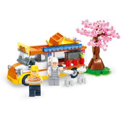 ZHI DELE DL-30003 30003 DL30003 non  ODEN NẮNG bộ đồ chơi xếp lắp ráp ghép mô hình 310 khối