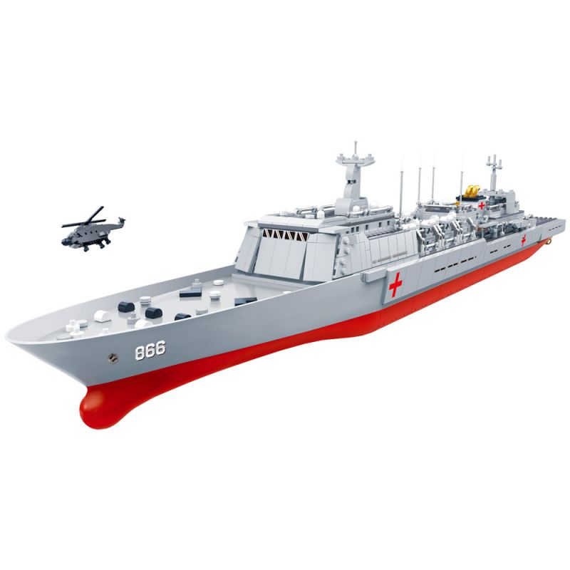 ZHI DELE DL-40018 40018 DL40018 non  TÀU BỆNH VIỆN PEACE ARK bộ đồ chơi xếp lắp ráp ghép mô hình CHINA AIRCRAFT CARRIER BATTLE GROUP 1691 khối
