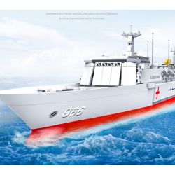 ZHI DELE DL-40018 40018 DL40018 non  TÀU BỆNH VIỆN PEACE ARK bộ đồ chơi xếp lắp ráp ghép mô hình CHINA AIRCRAFT CARRIER BATTLE GROUP 1691 khối