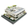 WANGE 5237 non  VILLA SAVOYE PARIS PHÁP bộ đồ chơi xếp lắp ráp ghép mô hình Creator VILLA SAVOYE PARIS FRANCE Sáng Tạo 1226 khối