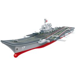 ZHI DELE DL-40016 40016 DL40016 non  TÀU SÂN BAY LOẠI 002 tỷ lệ 1:300 bộ đồ chơi xếp lắp ráp ghép mô hình CHINA AIRCRAFT CARRIER BATTLE GROUP 2555 khối