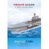ZHI DELE DL-40016 40016 DL40016 non  TÀU SÂN BAY LOẠI 002 tỷ lệ 1:300 bộ đồ chơi xếp lắp ráp ghép mô hình CHINA AIRCRAFT CARRIER BATTLE GROUP 2555 khối