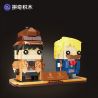 PANTASY 99101 non  SHERLOCK HOLMES VÀ WATSON BRICKHEAD bộ đồ chơi xếp lắp ráp ghép mô hình Brickheadz Nhân Vật Đầu To