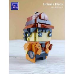PANTASY 99101 non  SHERLOCK HOLMES VÀ WATSON BRICKHEAD bộ đồ chơi xếp lắp ráp ghép mô hình Brickheadz Nhân Vật Đầu To
