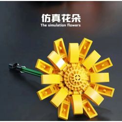 QIZHILE 90045 non  HOA HY VỌNG bộ đồ chơi xếp lắp ráp ghép mô hình Moon Man Người Đàn Ông Trên Mặt Trăng