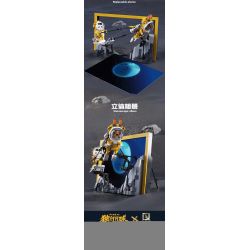 QIZHILE 90044 non  NHẢY VỌT bộ đồ chơi xếp lắp ráp ghép mô hình Moon Man Người Đàn Ông Trên Mặt Trăng