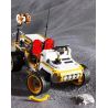 QIZHILE 90042 non  ĐI BỘ MỘT MÌNH TRÊN MẶT TRĂNG LUNAR ROVER bộ đồ chơi xếp lắp ráp ghép mô hình Moon Man Người Đàn Ông Trên Mặt Trăng