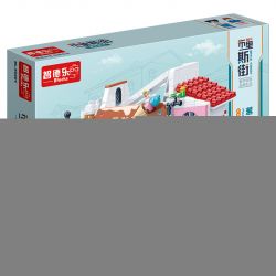 ZHI DELE DL-50201 50201 DL50201 non  BÁNH TRÁNG MIỆNG bộ đồ chơi xếp lắp ráp ghép mô hình 774 khối