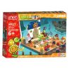 GUDI 60021 non  BỐI CẢNH CẢNG CƯỚP BIỂN bộ đồ chơi xếp lắp ráp ghép mô hình Plants Vs Zombies Hoa Quả Nổi Giận 287 khối
