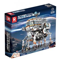 REOBRIX 99003 non  MÁY ĐI BỘ bộ đồ chơi xếp lắp ráp ghép mô hình  STAR REVENGE SCIENCE STATION Kỹ Thuật Công Nghệ Cao Mô Hình Phương Tiện 1378 khối