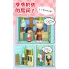 WEKKI 516401 non  NHÀ CỦA CHIBI MARUKO bộ đồ chơi xếp lắp ráp ghép mô hình CHIBI MARUKO CHAN 3138 khối