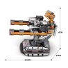 REOBRIX 99002 non  SÚNG PHÒNG KHÔNG bộ đồ chơi xếp lắp ráp ghép mô hình  STAR REVENGE ANTI-AIRCRAFT CONNON Kỹ Thuật Công Nghệ Cao Mô Hình Phương Tiện 850 khối