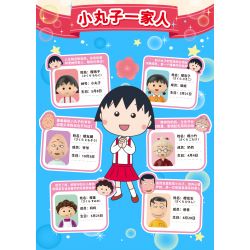 WEKKI 516401 non  NHÀ CỦA CHIBI MARUKO bộ đồ chơi xếp lắp ráp ghép mô hình CHIBI MARUKO CHAN 3138 khối