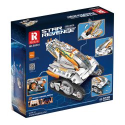REOBRIX 99001 non  Ô TÔ HÀNG KHÔNG bộ đồ chơi xếp lắp ráp ghép mô hình  STAR REVENGE EXPLORER Kỹ Thuật Công Nghệ Cao Mô Hình Phương Tiện 700 khối