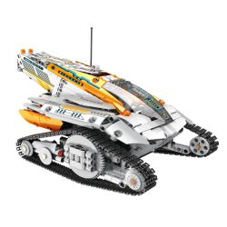 REOBRIX 99001 non  Ô TÔ HÀNG KHÔNG bộ đồ chơi xếp lắp ráp ghép mô hình  STAR REVENGE EXPLORER Kỹ Thuật Công Nghệ Cao Mô Hình Phương Tiện 700 khối