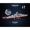 SLUBAN M38-B1102 B1102 1102 M38B1102 38-B1102 non  THIẾT GIÁP HẠM BISMARCK tỷ lệ 1:350 bộ đồ chơi xếp lắp ráp ghép mô hình Creator KMS BISMARCK Sáng Tạo 1849 khối