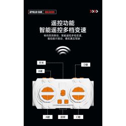 乐伽智 8808 non  TĂNG TỐC APOLLO IE ROADSTER bộ đồ chơi xếp lắp ráp ghép mô hình  APOLLO IE SUPERCAR Kỹ Thuật Công Nghệ Cao Mô Hình Phương Tiện 1286 khối