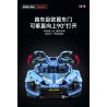 乐伽智 8808 non  TĂNG TỐC APOLLO IE ROADSTER bộ đồ chơi xếp lắp ráp ghép mô hình  APOLLO IE SUPERCAR Kỹ Thuật Công Nghệ Cao Mô Hình Phương Tiện 1286 khối