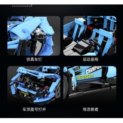 乐伽智 8808 non  TĂNG TỐC APOLLO IE ROADSTER bộ đồ chơi xếp lắp ráp ghép mô hình  APOLLO IE SUPERCAR Kỹ Thuật Công Nghệ Cao Mô Hình Phương Tiện 1286 khối