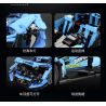 乐伽智 8808 non  TĂNG TỐC APOLLO IE ROADSTER bộ đồ chơi xếp lắp ráp ghép mô hình  APOLLO IE SUPERCAR Kỹ Thuật Công Nghệ Cao Mô Hình Phương Tiện 1286 khối