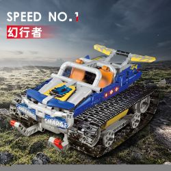 乐伽智 8801 non  LẬP TRÌNH RACING PHANTOM WALKER TRACKED CAR bộ đồ chơi xếp lắp ráp ghép mô hình  Kỹ Thuật Công Nghệ Cao Mô Hình Phương Tiện 442 khối