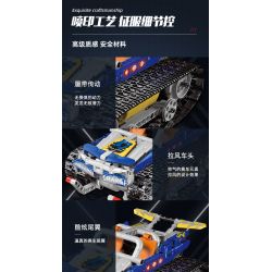 乐伽智 8801 non  LẬP TRÌNH RACING PHANTOM WALKER TRACKED CAR bộ đồ chơi xếp lắp ráp ghép mô hình  Kỹ Thuật Công Nghệ Cao Mô Hình Phương Tiện 442 khối
