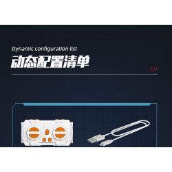 乐伽智 8801 non  LẬP TRÌNH RACING PHANTOM WALKER TRACKED CAR bộ đồ chơi xếp lắp ráp ghép mô hình  Kỹ Thuật Công Nghệ Cao Mô Hình Phương Tiện 442 khối