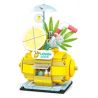 SEMBO 601626 non  CỬA HÀNG NƯỚC CHANH bộ đồ chơi xếp lắp ráp ghép mô hình City LEMON JUICE Thành Phố 300 khối