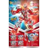 PanlosBrick 690035 Panlos Brick 690035 non  KẾT HỢP ULTRAMAN MECHA HERO 4 bộ đồ chơi xếp lắp ráp ghép mô hình Vệ Binh Vũ Trụ Siêu Nhân Điện Quang