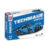 SEMBO 701963 non  BUGATTI SÁU BÁNH bộ đồ chơi xếp lắp ráp ghép mô hình  Kỹ Thuật Công Nghệ Cao Mô Hình Phương Tiện 1555 khối
