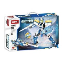 WOMA C0408 0408 non  THÁM TỬ BẮN TỈA bộ đồ chơi xếp lắp ráp ghép mô hình Creator Sáng Tạo 555 khối