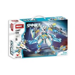 WOMA C0407 0407 non  THỢ SĂN BẦU TRỜI SKYMASTER bộ đồ chơi xếp lắp ráp ghép mô hình Creator Sáng Tạo 549 khối