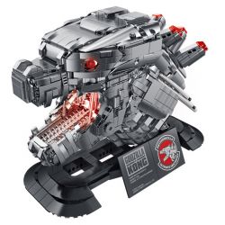 INBRIXX 687403 non  QUÁI VẬT MÁY MÓC bộ đồ chơi xếp lắp ráp ghép mô hình GODZILLA VS. KONG 2595 khối