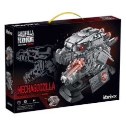 INBRIXX 687403 non  QUÁI VẬT MÁY MÓC bộ đồ chơi xếp lắp ráp ghép mô hình GODZILLA VS. KONG 2595 khối