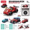 ACHKO 60036 non  ĐUA XE CÔNG NGHỆ CƠN BÃO ĐỎ LÙI bộ đồ chơi xếp lắp ráp ghép mô hình  Kỹ Thuật Công Nghệ Cao Mô Hình Phương Tiện 215 khối