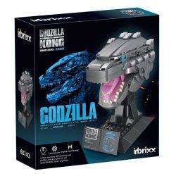 INBRIXX 687401 non  THẦN ZILLA bộ đồ chơi xếp lắp ráp ghép mô hình GODZILLA VS. KONG 379 khối