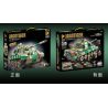 PanlosBrick 632017 Panlos Brick 632017 non  XE TĂNG BỌC THÉP HẠNG NẶNG TIGER bộ đồ chơi xếp lắp ráp ghép mô hình Military Army JAGDTIGER Quân Sự Bộ Đội 1967 khối