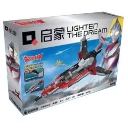Enlighten 75040 Qman 75040 non  ULTRAMAN CHIẾN THẮNG FEIYAN EX-J bộ đồ chơi xếp lắp ráp ghép mô hình Vệ Binh Vũ Trụ Siêu Nhân Điện Quang